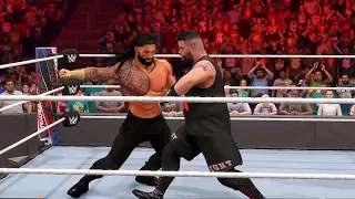 Roman Reigns VS Kevin Owens |WWE Undisputed Universal Championship | WWE Royal Rumble 2023 |WWE 2K22