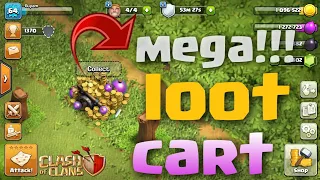 Mega loot cart!!||clash of clans|RD Gamer