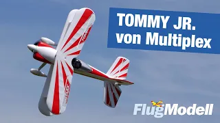 UNBOXING & TEST | TOMMY JR. von Multiplex - Kunstflugdoppeldecker aus Elapor