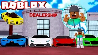 MAKING A $1,000,000 CAR DEALERSHIP IN ROBLOX