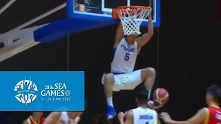 Basketball Mens Philippines vs Malaysia Highlights (Day 6) | 28th SEA Games Singapore 2015