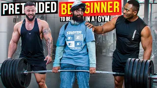 Elite Powerlifter Pretended to be a BEGINNER #9 | Anatoly GYM PRANK