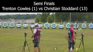 Trenton Cowles vs Christian Stoddard Semi Finals  Gator Cup 2024 | Olympic Recurve