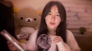 asmr in 🇰🇷🇨🇳🇨🇦 3 different languages (reading in 한국어, 中文, english)