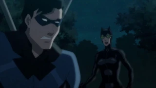 Nightwing and Catwoman vs Scarecrow (Batman: Hush 2019)