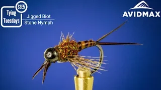 How to tie the Jigged Biot Stone Nymph | AvidMax Fly Tying Tuesday Tutorials