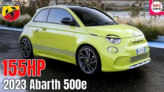 2023 Abarth 500e Electric Hot Hatch Debuts With 155HP