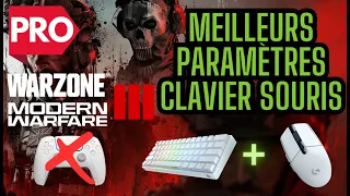 *NOUVEAU* Meilleurs paramètres clavier souris Warzone 3 MW3 Saison 1 (Sensibilité & mouvement)