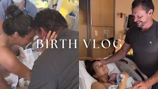 RAW & REAL  NATURAL BIRTH VLOG / UNMEDICATED ( 38 WEEKS )