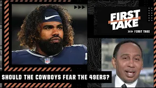 The Cowboys should be scared of the 49ers now that they have McCaffrey! - Stephen A. | First Take