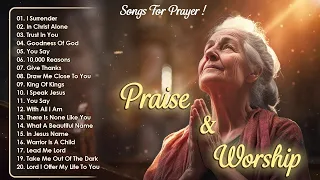 🔴 I Surrender, Goodness Of God - Hillsong Worship Christian Worship Songs 2024 - Songs of Healing