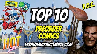 TOP 10 PREORDER COMICS TO BUY HOT LIST 🔥 FINAL ORDER CUTOFF COMIC BOOKS HAPPY THANKSGIVING
