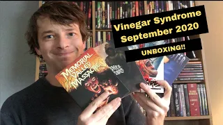 Vinegar Syndrome September 2020 Unboxing