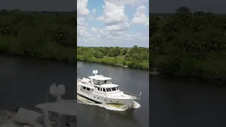 65 Fleming Yacht On The Okeechobee Waterway