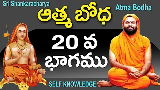 Sri Shankaracharya - Atma Bodha Part 20 By paripoornananda swami || self knowledge  @Sreepeetam