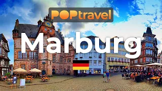 Walking in MARBURG / Germany 🇩🇪- 4K 60fps (UHD)