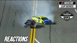 2020 Nascar Cup Series DAYTONA DUELS #1-2 REACTIONS!!