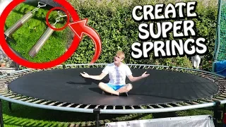 HOW TO GET THE HIGHEST BOUNCE ON A TRAMPOLINE!