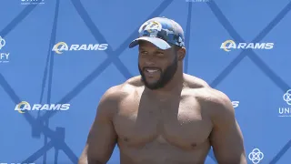 Aaron Donald On Playing With Bobby Wagner, Approach To Training Camp