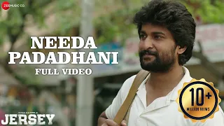 Needa Padadhani - Full Video | Jersey | Nani, Shraddha Srinath | Anirudh Ravichander | Darshan Raval