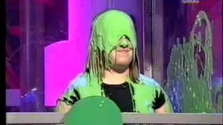 Leah gets gunged on Stop The Snot on Live & Kicking