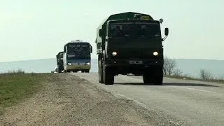 Last Ukraine military emptying out of Crimea