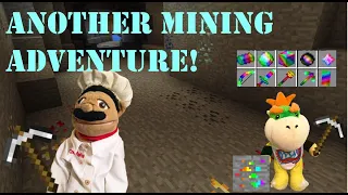 Bowser JR Plays Minecraft! - Another Mining Adventure! .ft Chef Pee Pee (Part 3)