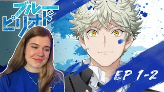 REACTING TO BLUE PERIOD [EP 1 & 2]  💙