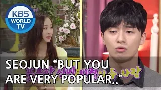 Park Seojun and Choi Wooshik were jealous of Dasom's popularity? [Happy Together/2018.05.03]