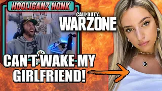 Winning In Warzone BUT I Can't WAKE UP My GIRLFRIEND