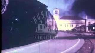 U.S. railroads during World War Two.  Archive film 93463