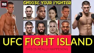 UFC FIGHT ISLAND / MORTAL KOMBAT 2020! DANA WHITE SAYS FIGHT ISLANS IS FOR REAL