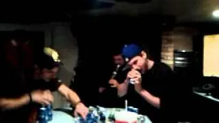 Popping tops from beer cans