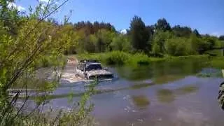 Брод 1,3 метра Toyota Land Cruiser 80 4x4 off-road