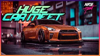 NFS HEAT HUGE CAR MEET COLLAB