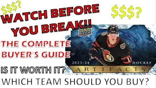 2023-24 Artifacts Hockey - Buyer's Guide! Investment Info & Case Break Simulations (Upper Deck)