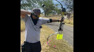 3D archery thumb draw shooting Hawaii