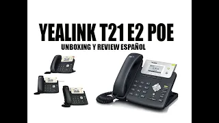 YEALINK T21P E2 POE  VOIP, SIP.