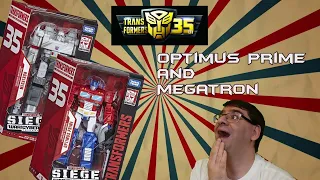 Transformers 35the Anniversary OPTIMUS PRIME and MEGATRON
