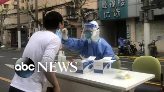 Shanghai residents face food shortages, late-night testing in lockdown l ABCNL