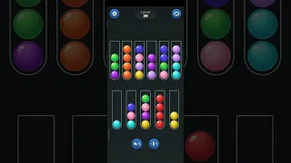 Ballsort game Level 39