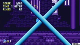 Sonic Mania Hydrocity Act 2 SpeedRun 1:45.76