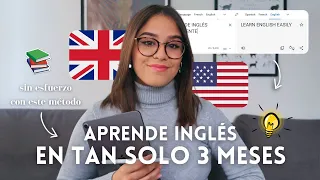 Cómo Aprender Inglés en 3 Meses Sin Esfuerzo: de Cero a Nativo con mi Método