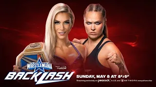 Charlotte vs Ronda Rousey (SMACKDOWN WOMENS CHAMPIONSHIP )WRESTLEMANIA BACKLASH