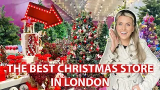 THE BEST CHRISTMAS DECORATION SHOP IN LONDON! Vlogmas 2022