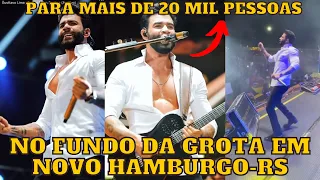 Gusttavo Lima canta FUNDO da GROTA e EXALTA Novo Hamburgo-RS em show para MULTIDÃO