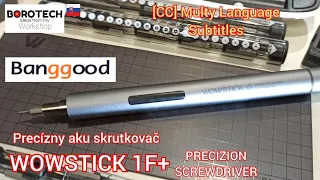 # 188 - Обзор - WOWSTICK 1F + прецизионная двойная отвертка от Banggood