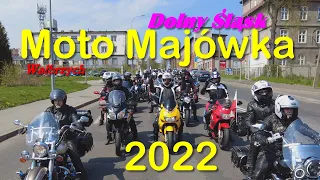 Moto Majówka 2022 Parada motocyklowa Wałbrzych