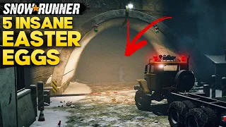 5 Insane Easter Eggs in SnowRunner Awesome Things You Should Know