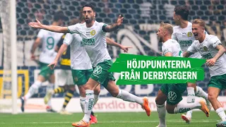 HÖJDPUNKTER | Hammarby 4-2 AIK | Magiska baljor gav derbyseger!